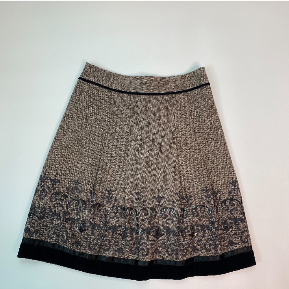 LOFT by Ann Taylor Platted Skirt - PETITE-